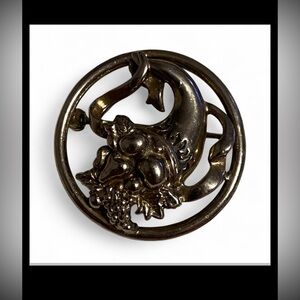 Vintage Cornucopia Pin #6492